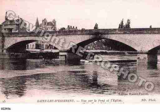 Ville de SAINTLEUD'ESSERENT, carte postale ancienne