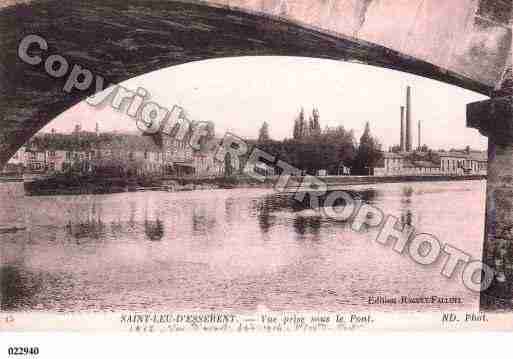 Ville de SAINTLEUD'ESSERENT, carte postale ancienne