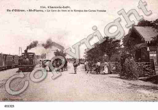 Ville de SAINTPIERRED'OLERON, carte postale ancienne