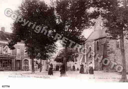 Ville de SOUGELEGANELON, carte postale ancienne