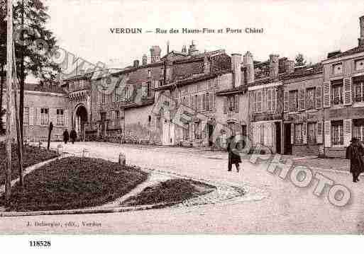 Ville de VERDUN, carte postale ancienne