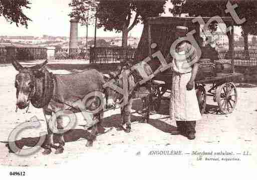 Ville de ANGOULEME, carte postale ancienne