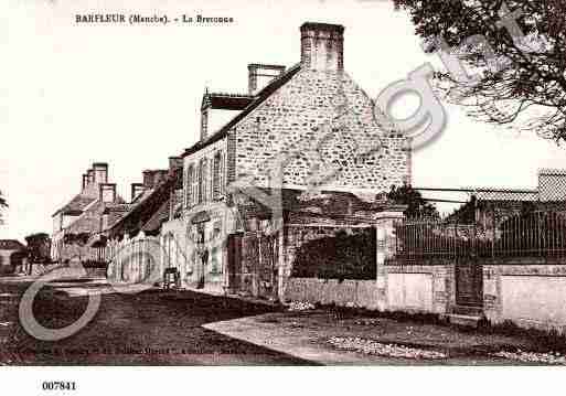 Ville de BARFLEUR, carte postale ancienne