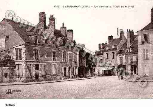 Ville de BEAUGENCY, carte postale ancienne