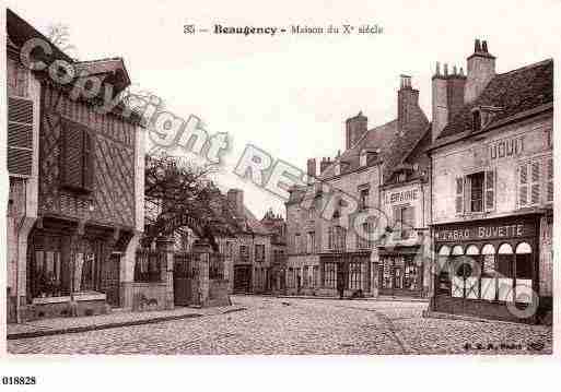 Ville de BEAUGENCY, carte postale ancienne