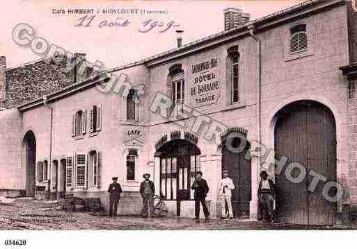 Ville de BIONCOURT, carte postale ancienne