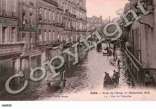 Ville de CAEN, carte postale ancienne