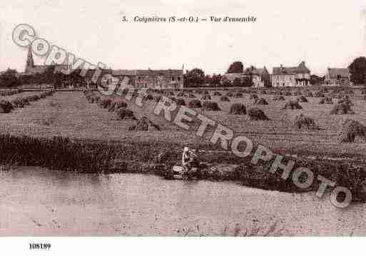 Ville de COIGNIERES, carte postale ancienne