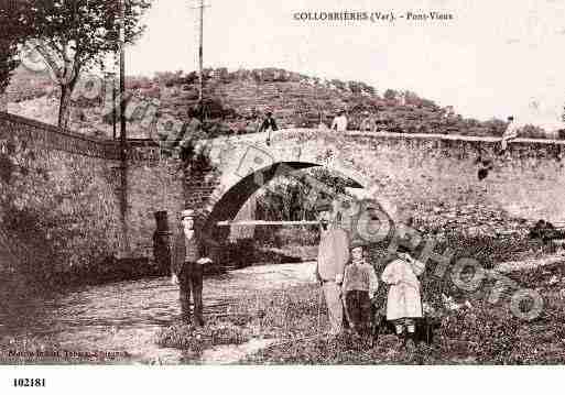 Ville de COLLOBRIERES, carte postale ancienne