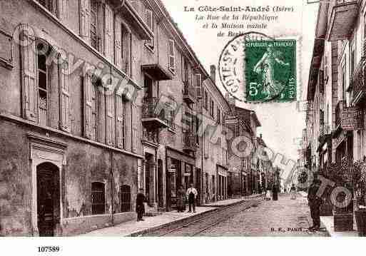 Ville de COTESAINTANDRE(LA), carte postale ancienne