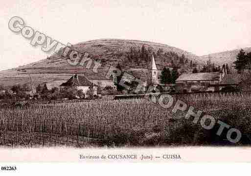 Ville de CUISIA, carte postale ancienne