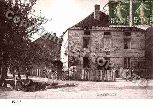 Ville de DINTEVILLE, carte postale ancienne