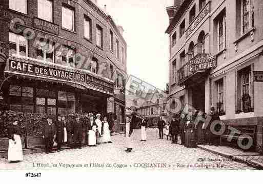 Ville de EU, carte postale ancienne