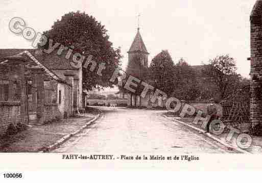 Ville de FAHYLESAUTREY, carte postale ancienne