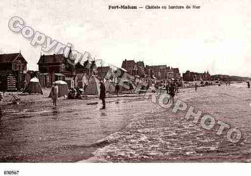 Ville de FORTMAHONPLAGE, carte postale ancienne