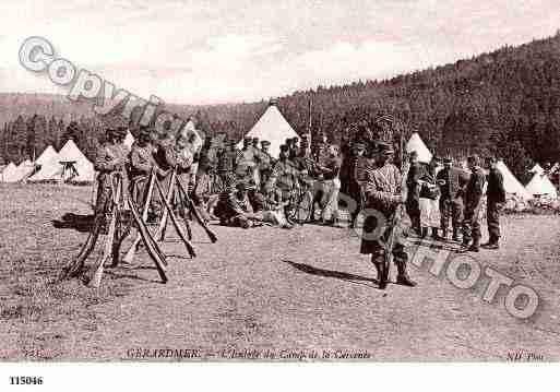 Ville de GERARDMER, carte postale ancienne