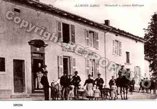 Ville de ILLANGE, carte postale ancienne