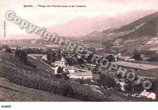 Ville de JARRIE, carte postale ancienne