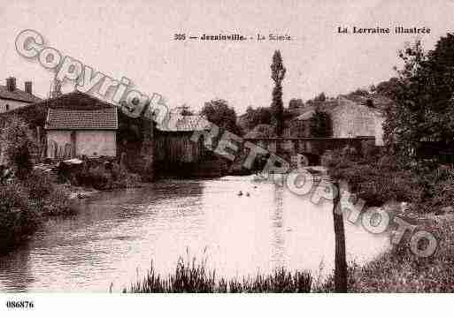 Ville de JEZAINVILLE, carte postale ancienne