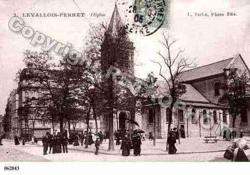 Ville de LEVALLOISPERRET, carte postale ancienne