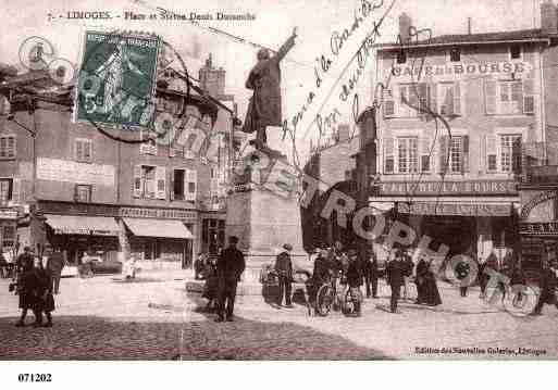 Ville de LIMOGES, carte postale ancienne