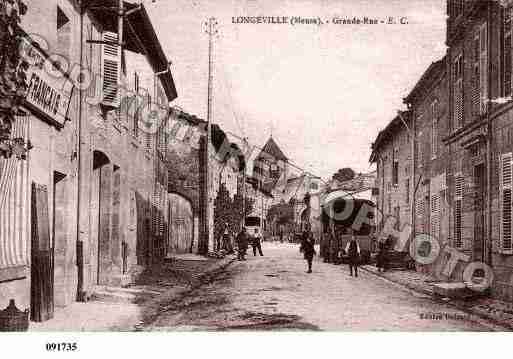 Ville de LONGEVILLEENBARROIS, carte postale ancienne