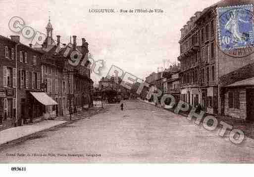 Ville de LONGUYON, carte postale ancienne