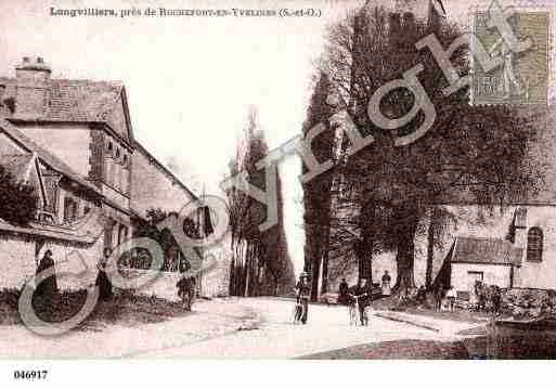 Ville de LONGVILLIERS, carte postale ancienne