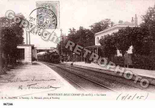 Ville de MONTIGNYLESCORMEILLES, carte postale ancienne