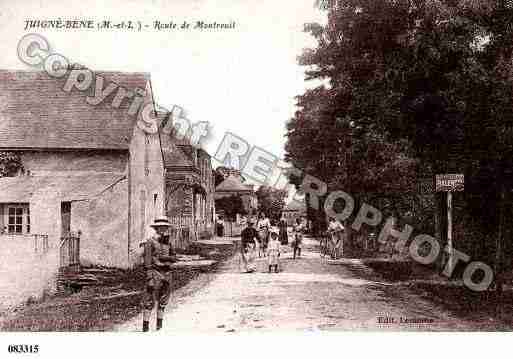 Ville de MONTREUILJUIGNE, carte postale ancienne