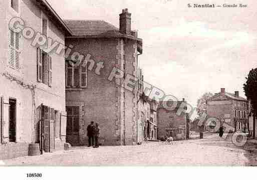 Ville de NANTIAT, carte postale ancienne