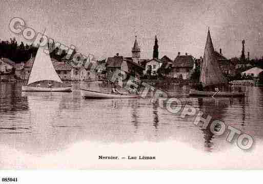 Ville de NERNIER, carte postale ancienne