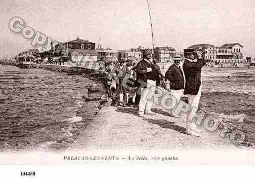 Ville de PALAVASLESFLOTS, carte postale ancienne