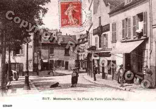 Ville de PARIS18, carte postale ancienne