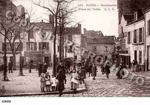 Ville de PARIS18, carte postale ancienne