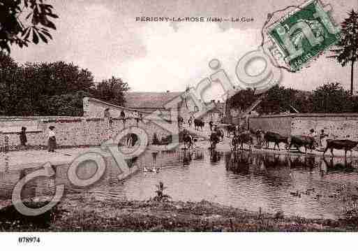 Ville de PERIGNYLAROSE, carte postale ancienne