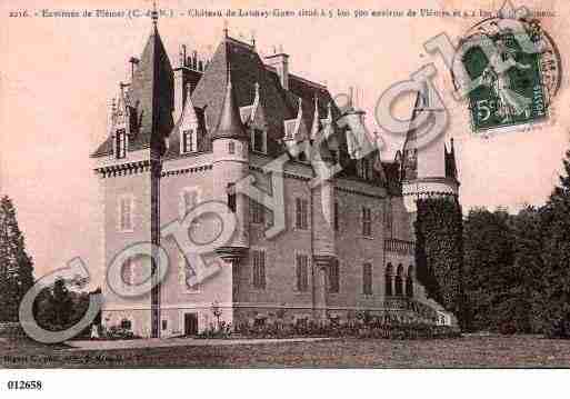 Ville de PLEMET, carte postale ancienne