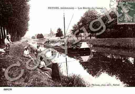 Ville de RETHEL, carte postale ancienne