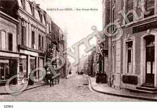 Ville de ROMILLYSURSEINE, carte postale ancienne