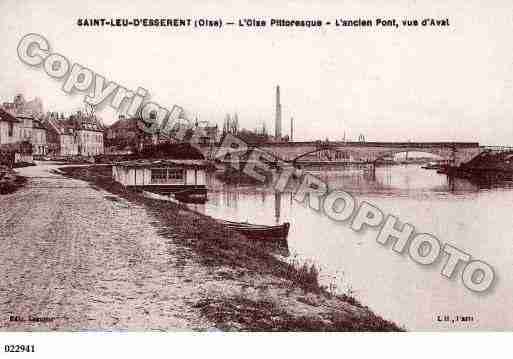 Ville de SAINTLEUD'ESSERENT, carte postale ancienne