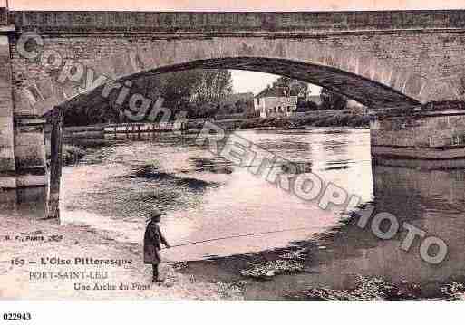 Ville de SAINTLEUD'ESSERENT, carte postale ancienne