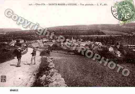 Ville de SAINTEMARIESUROUCHE, carte postale ancienne