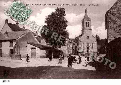 Ville de SAINTEMARIESUROUCHE, carte postale ancienne