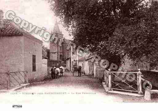 Ville de SOMBRUN, carte postale ancienne