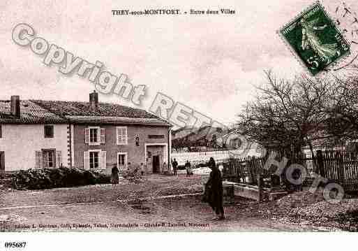 Ville de THEYISSURMONTFORT, carte postale ancienne