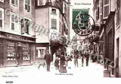 Ville de TOUL, carte postale ancienne