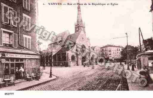 Ville de VANVES, carte postale ancienne