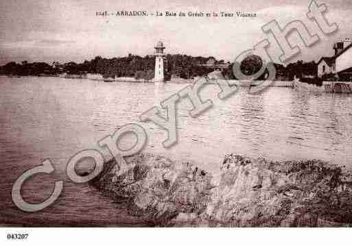 Ville de ARRADON, carte postale ancienne