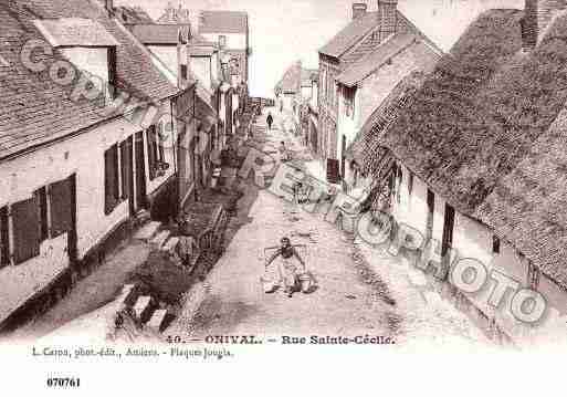 Ville de AULT, carte postale ancienne