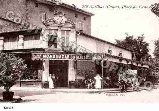 Ville de AURILLAC, carte postale ancienne